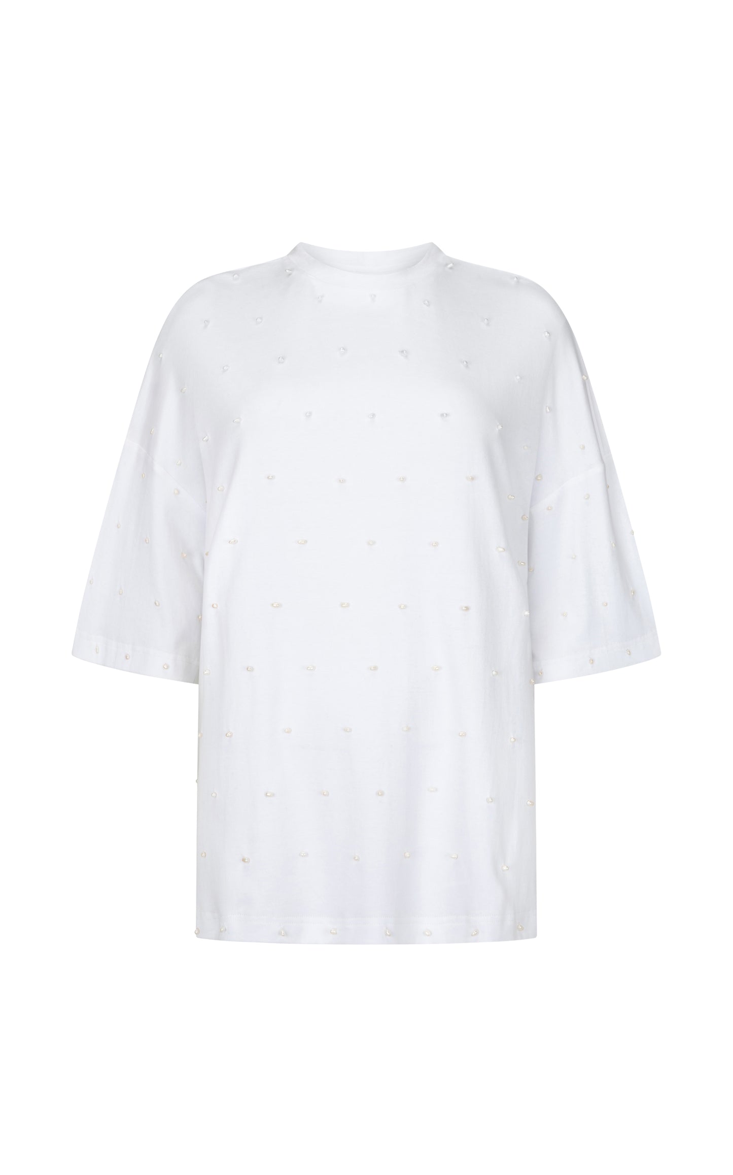 Beaded Gibson T-Shirt Pearl