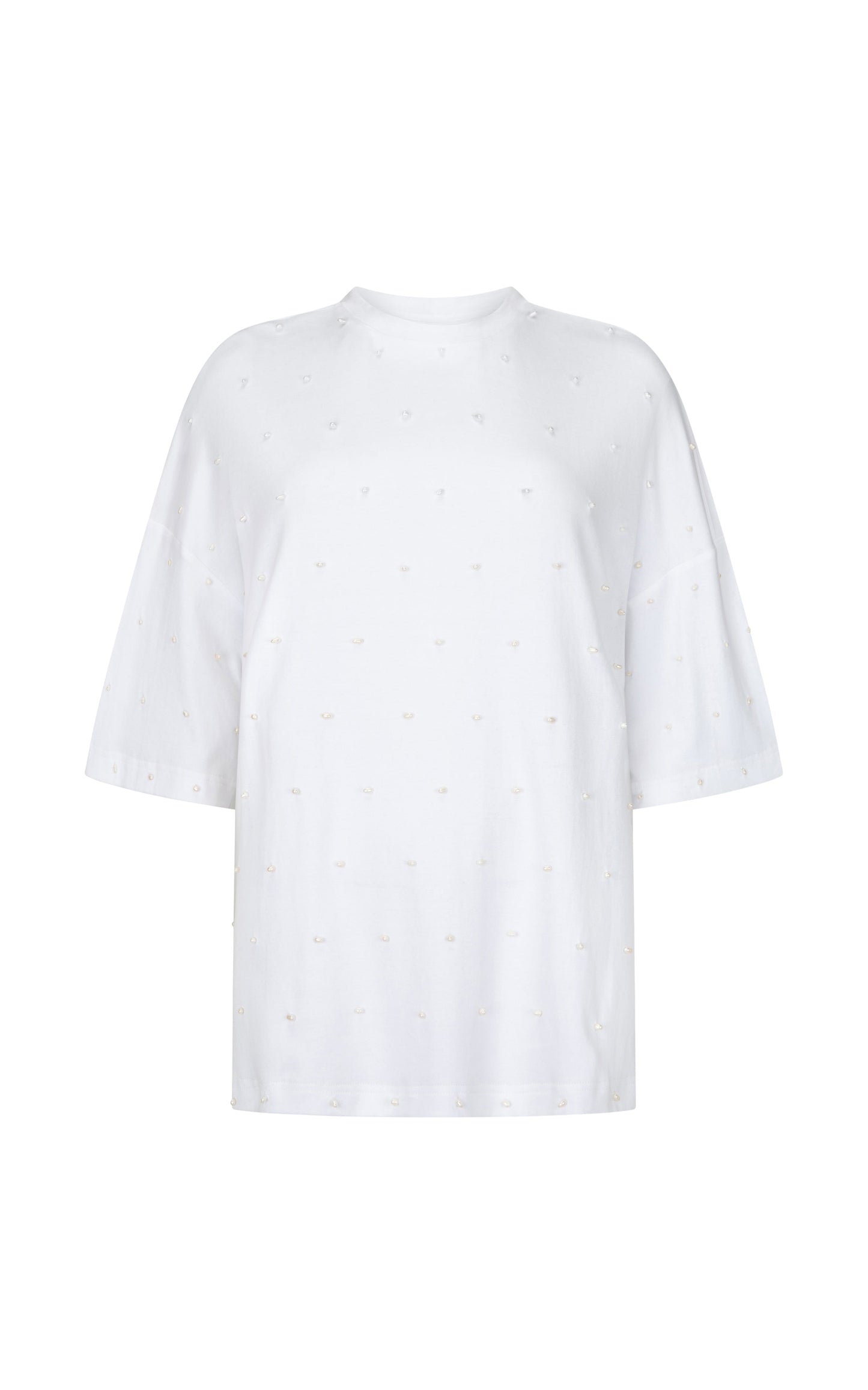 Beaded Gibson T-Shirt Pearl