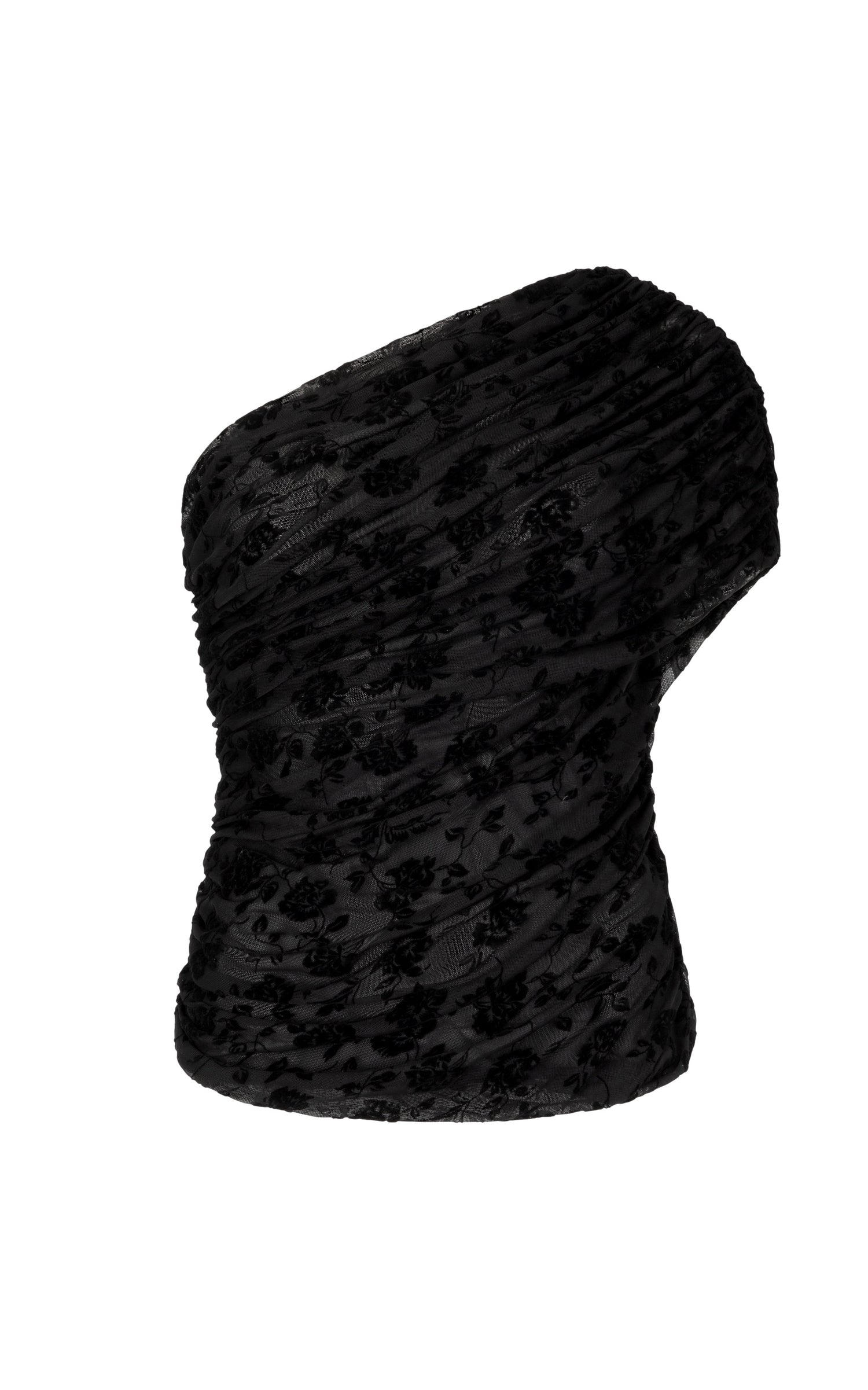 Darcy Top in Velvet Mesh