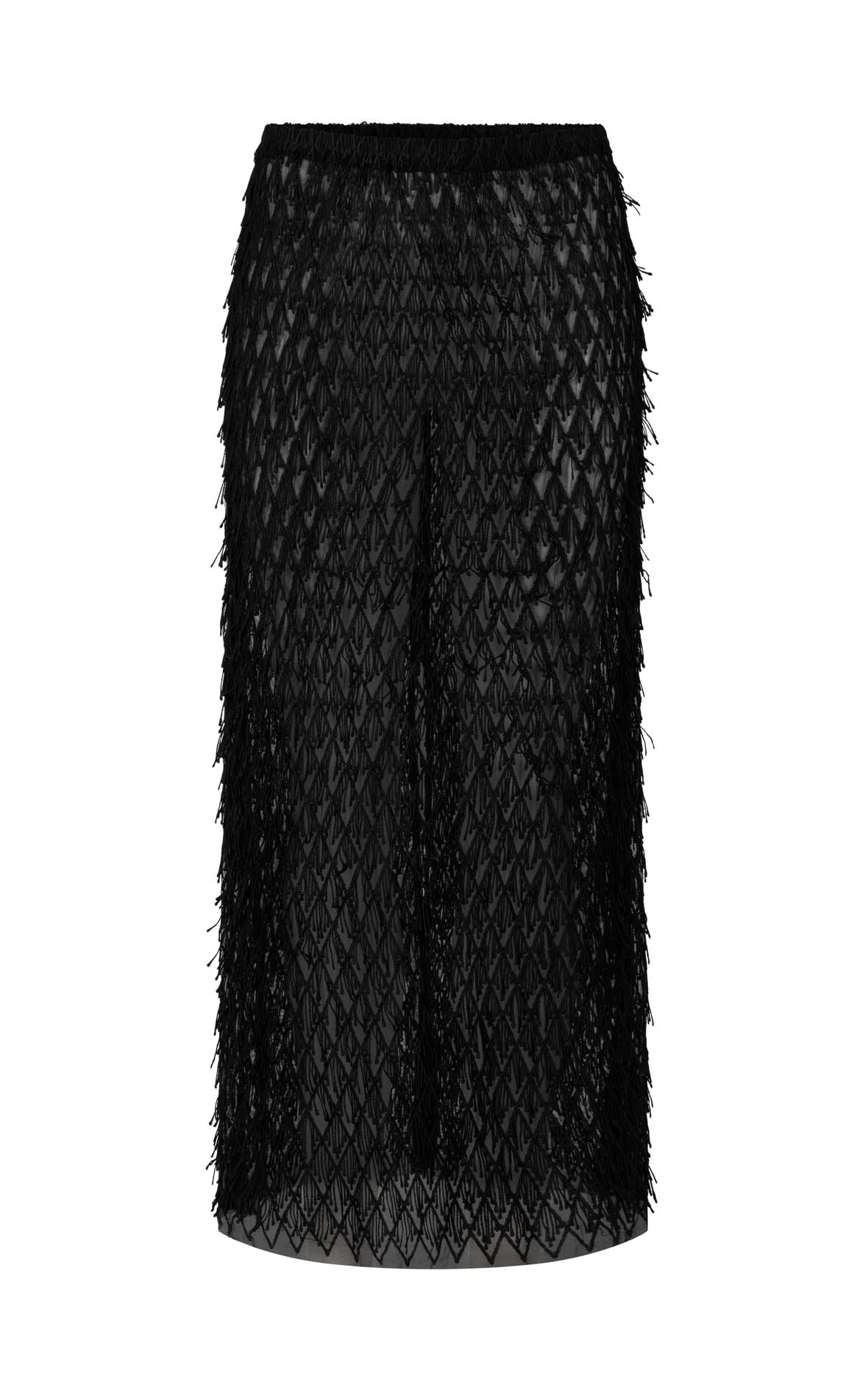 Canal Skirt Mesh Fringe