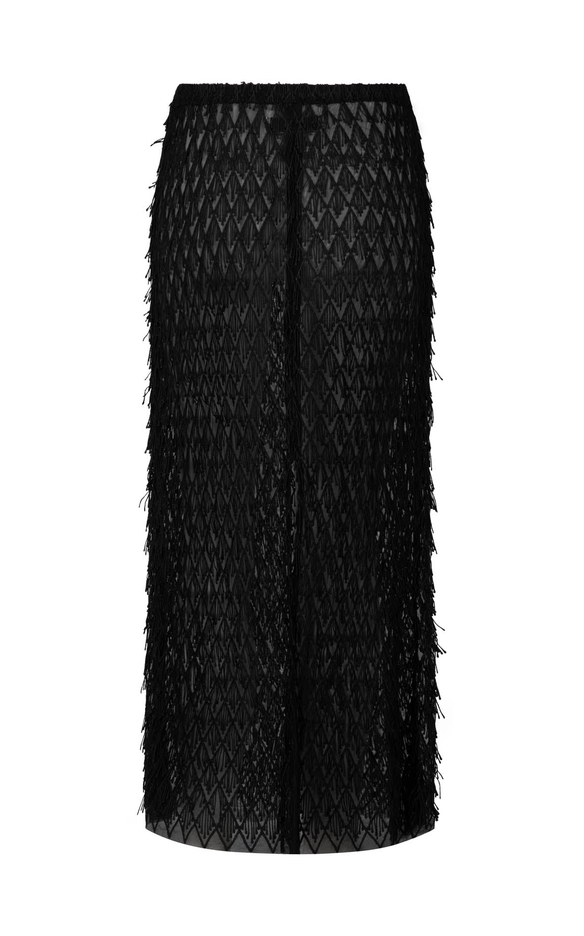 Canal Skirt Mesh Fringe