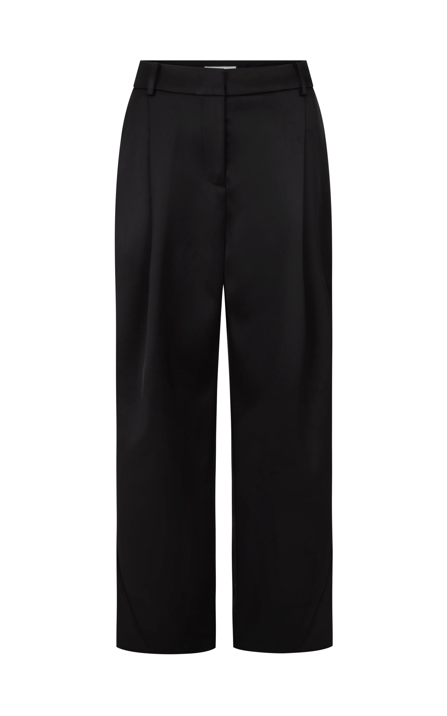 Abel Trouser Black Satin