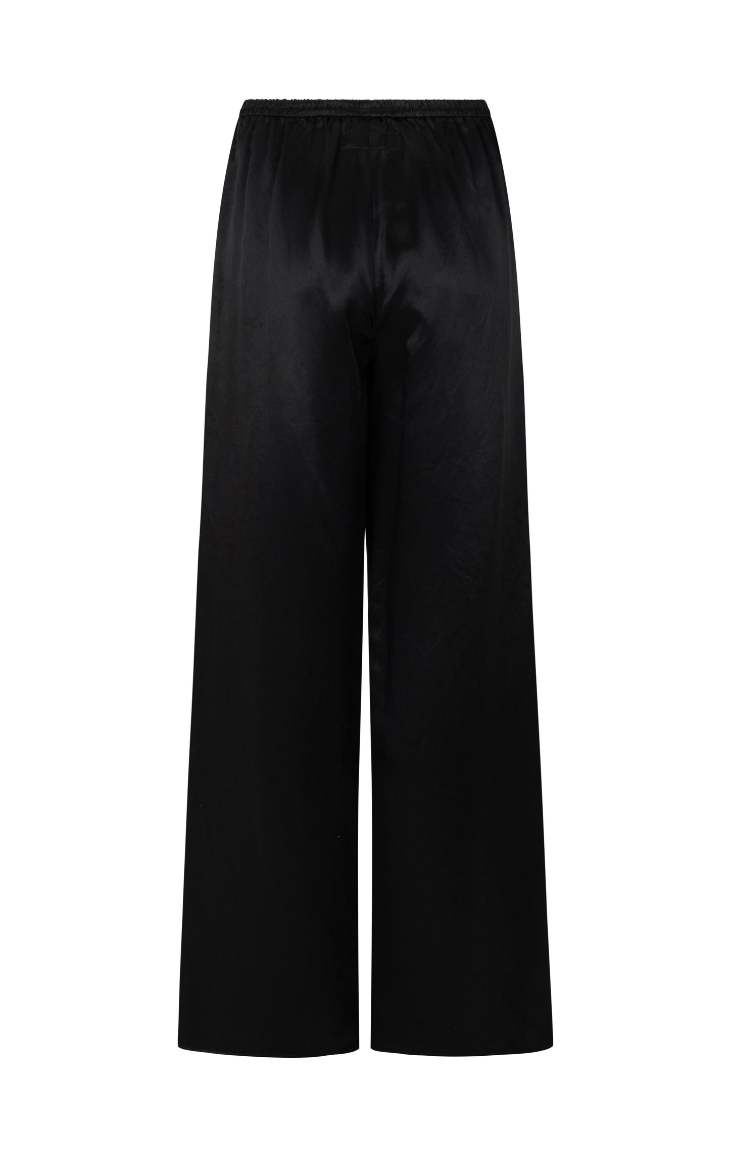 Irving Trouser Black Satin