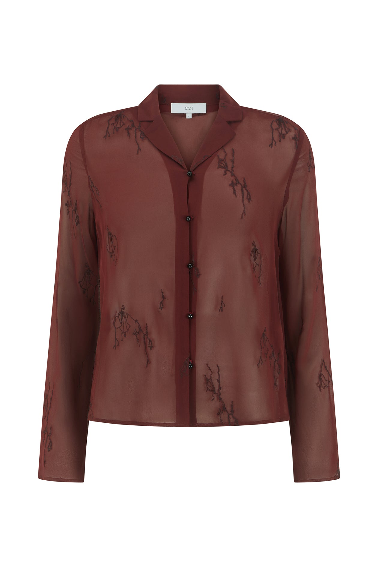 Iris Shirt in Silk Georgette