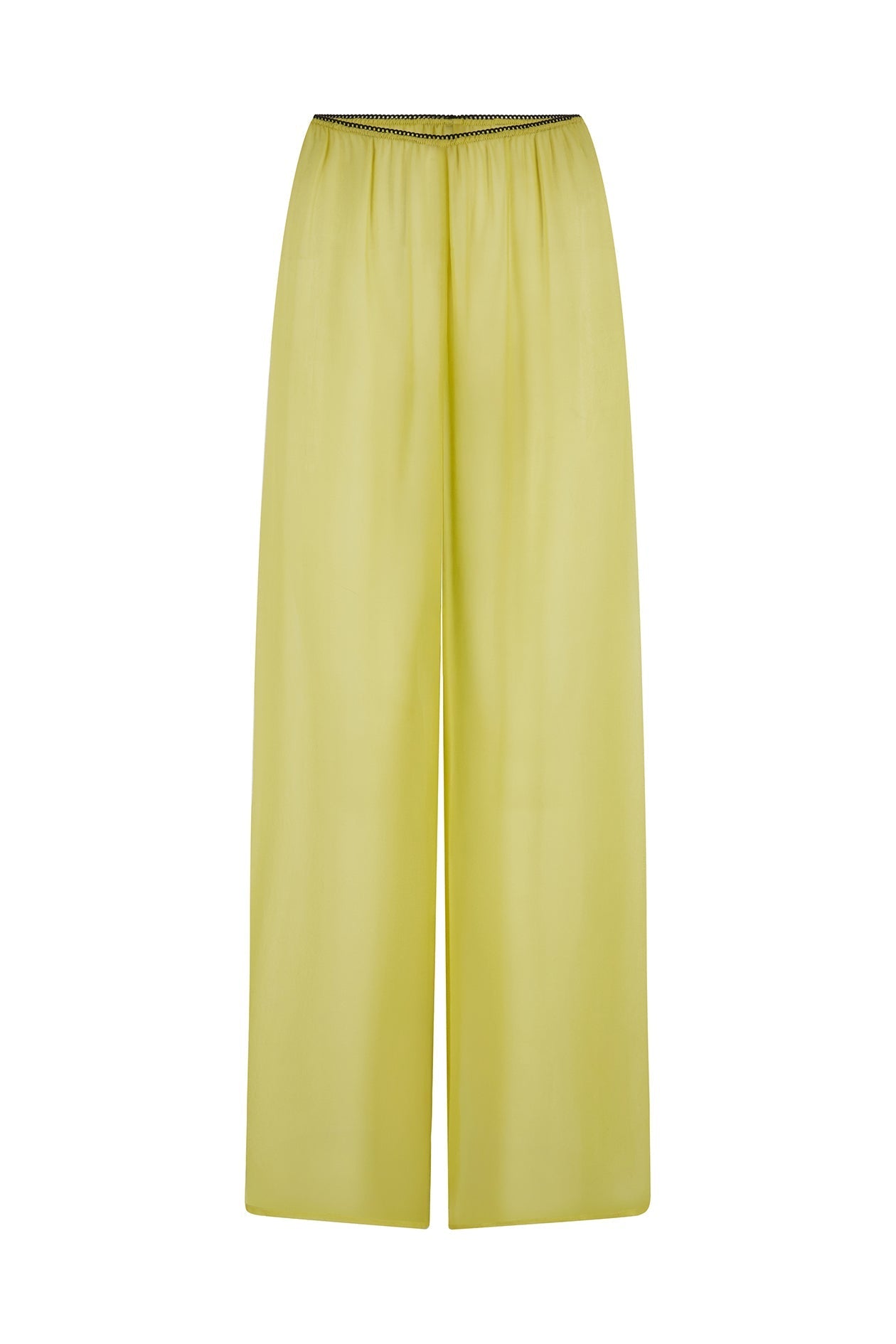Irving Trouser in Silk Georgette