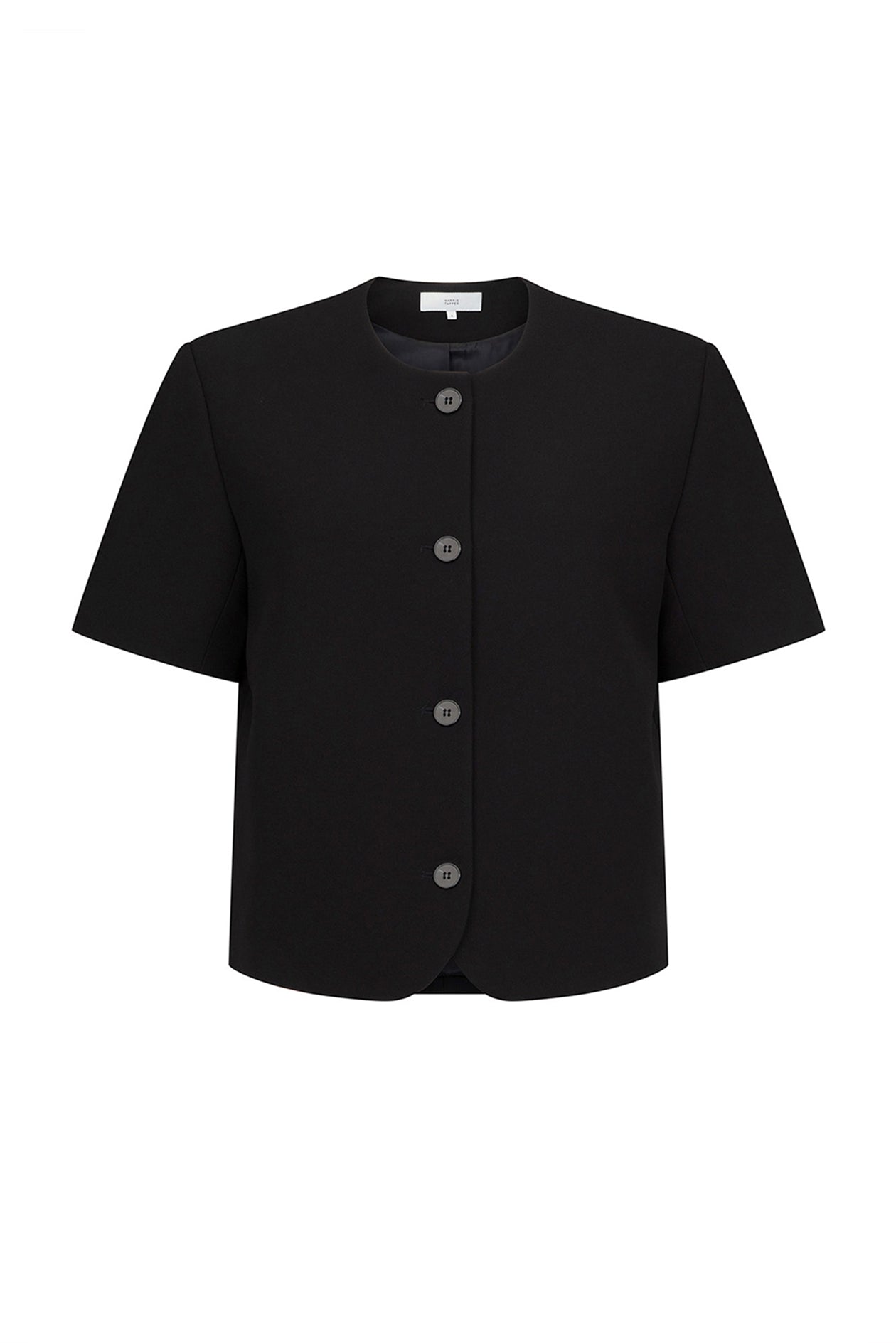 Short Sleeve Tilmens Jacket in Bonded Suiting
