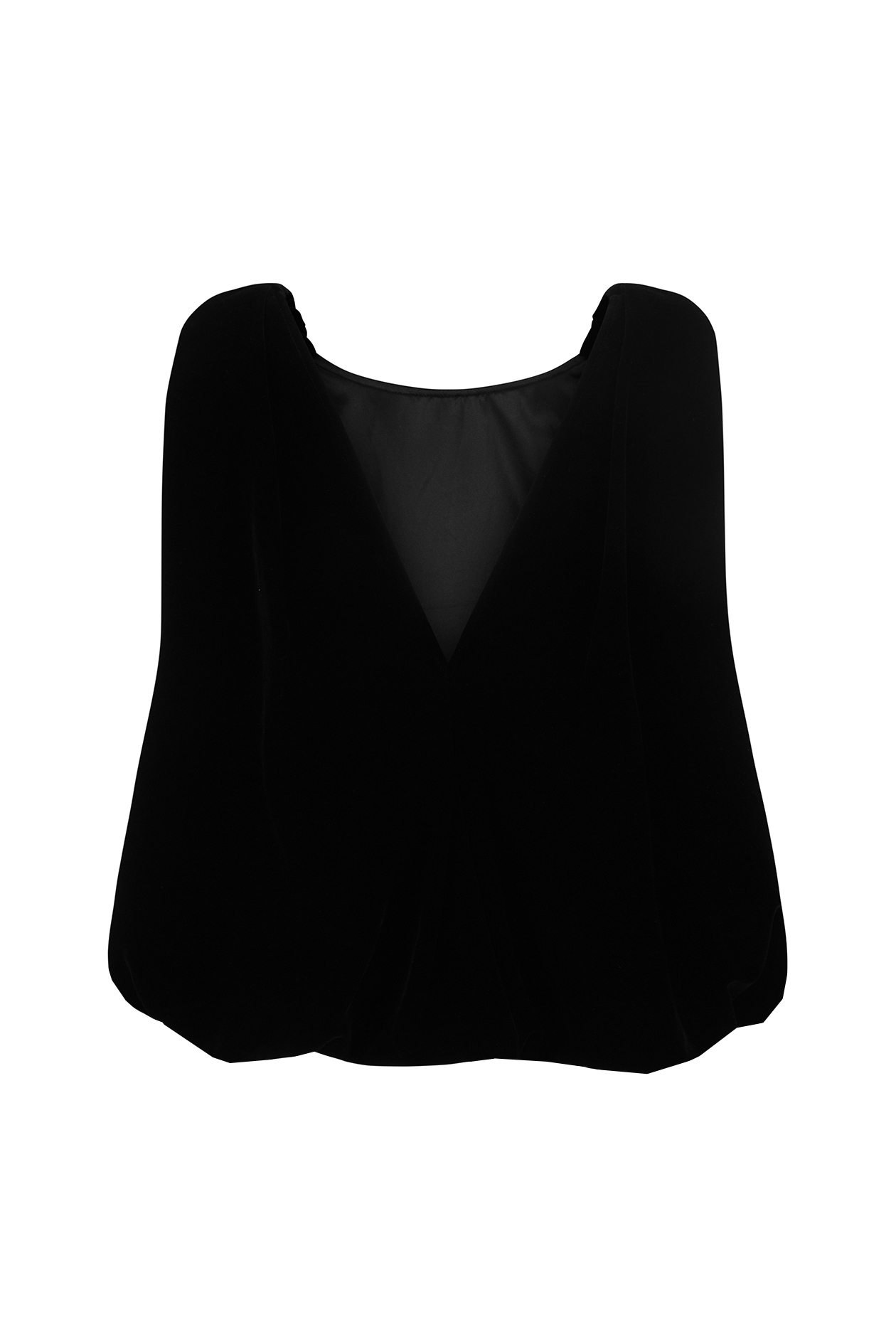 Knot Top in Velvet