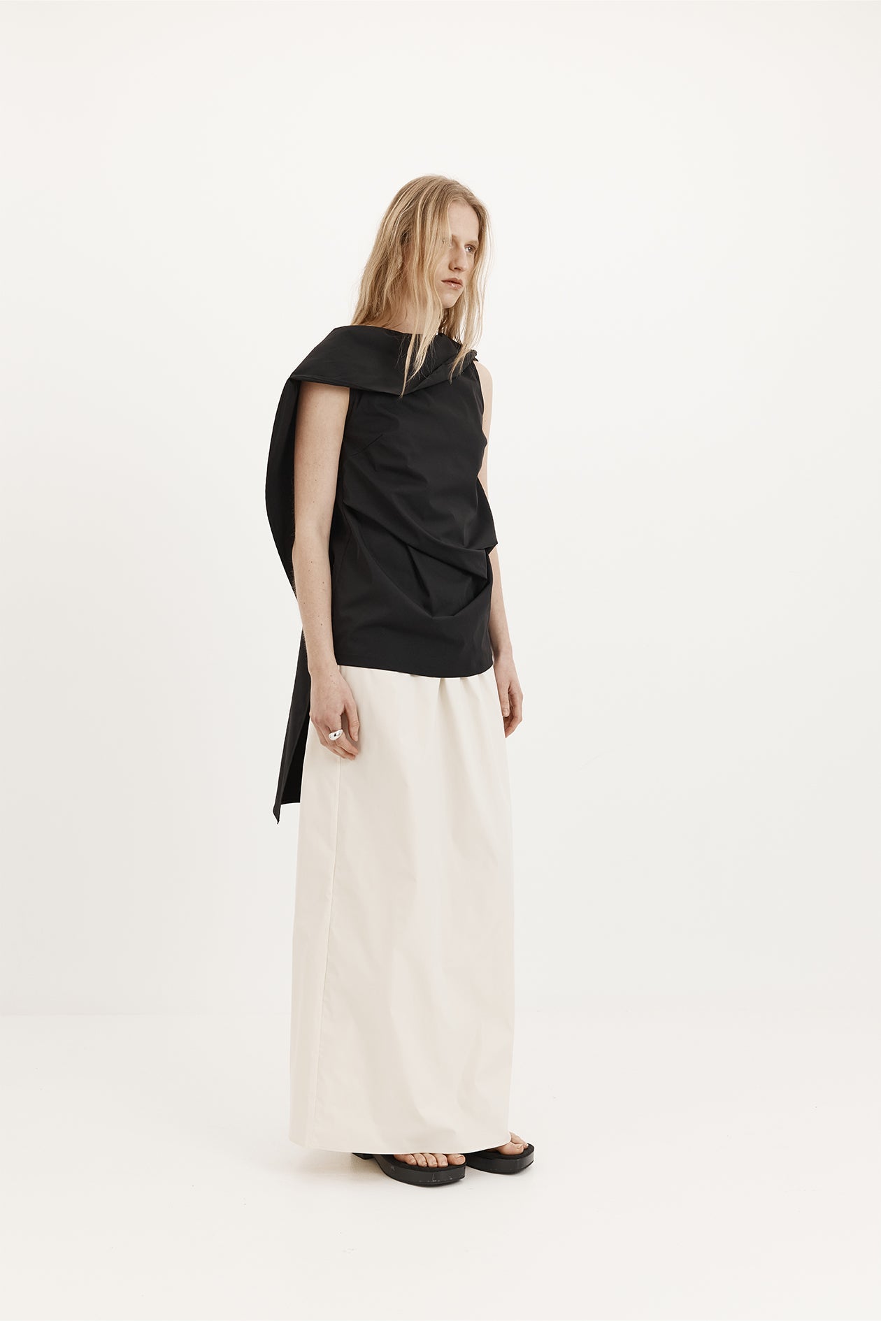 Maddi Skirt in Tech Taffeta