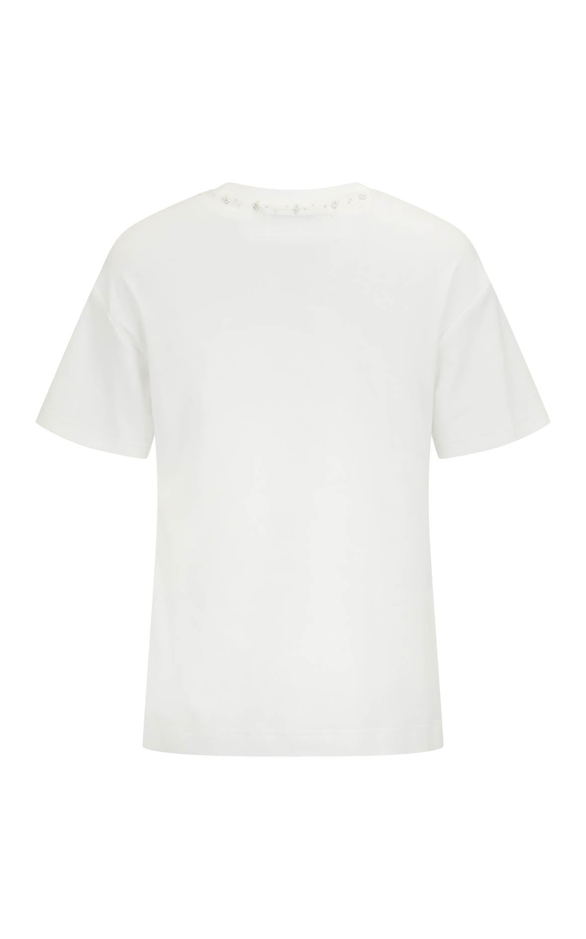 Lotte T-Shirt in Cotton Beading