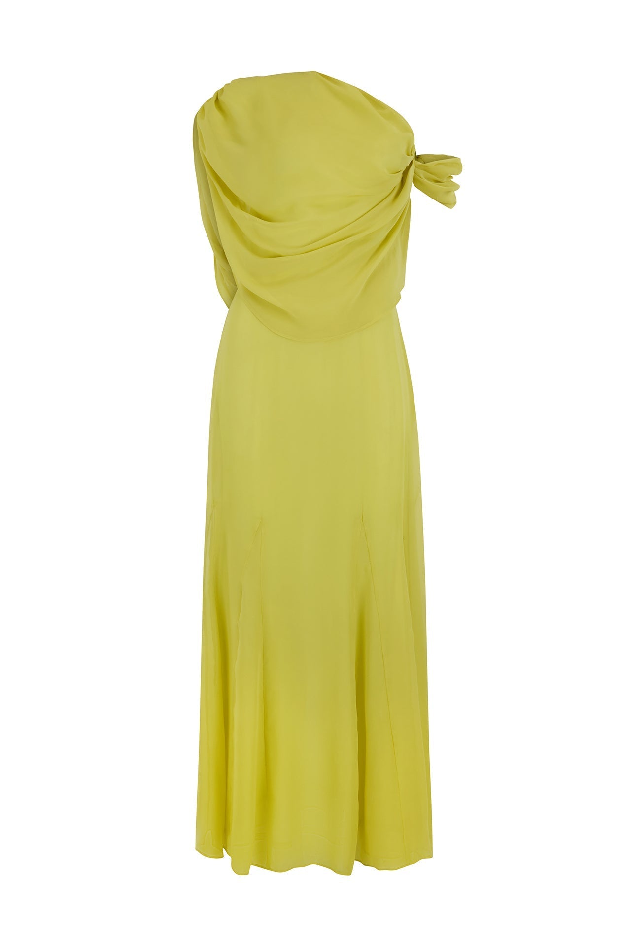 Lucille Dress in Silk Georgette