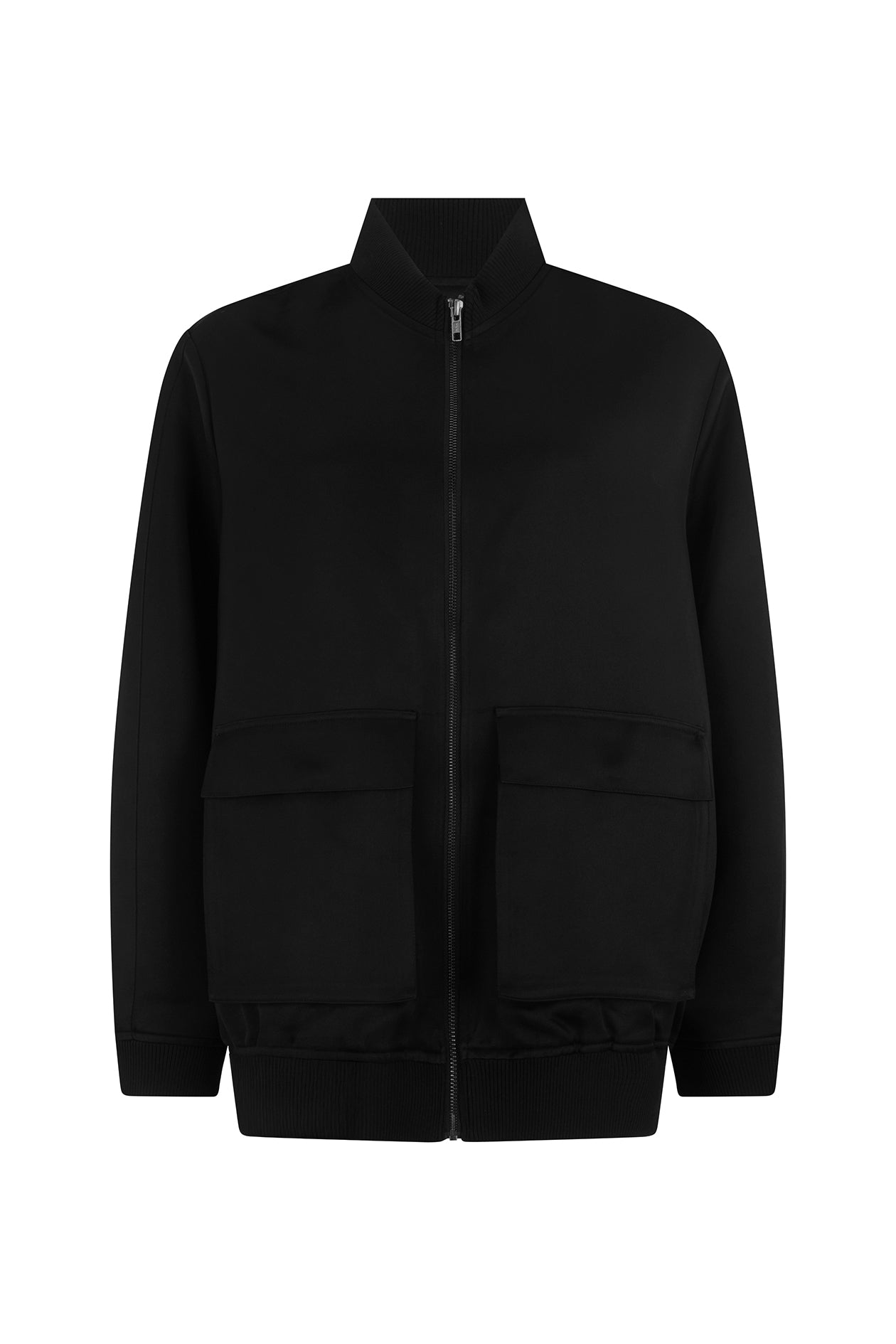 Moon Jacket in Satin Faille