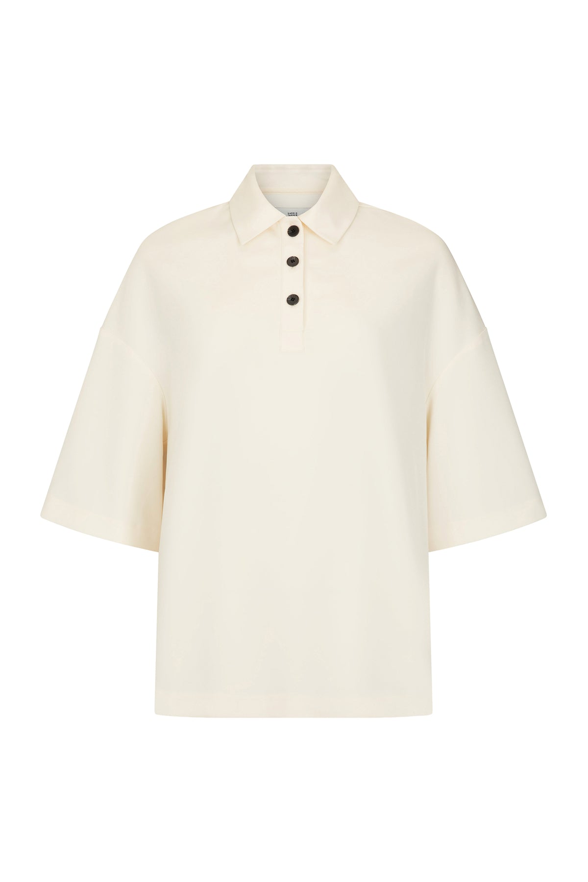 Short Sleeve Orwell Polo in Drape Suiting