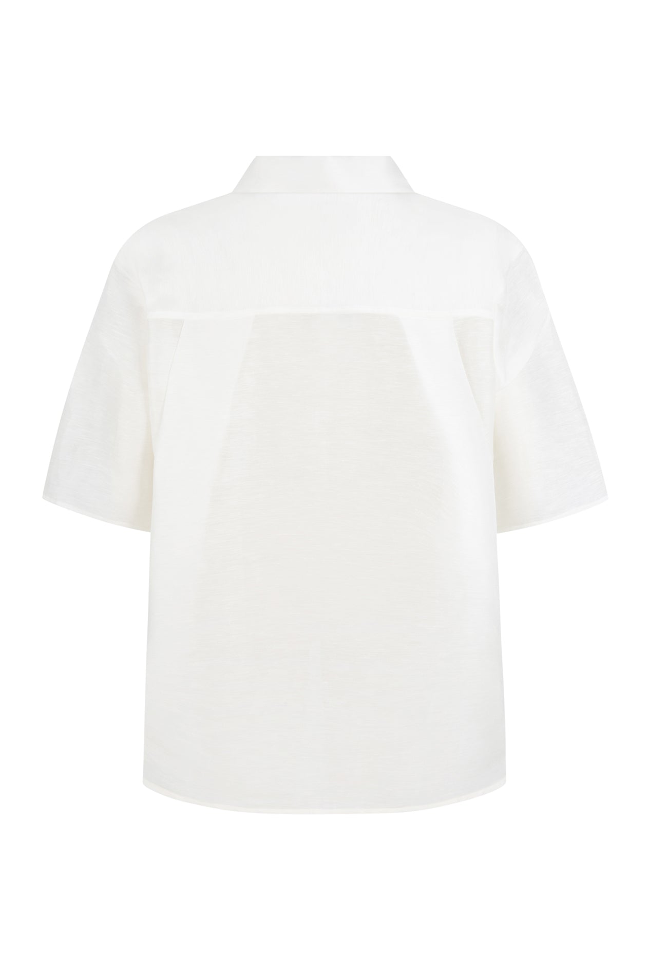 Brixton Shirt Ivory Silk