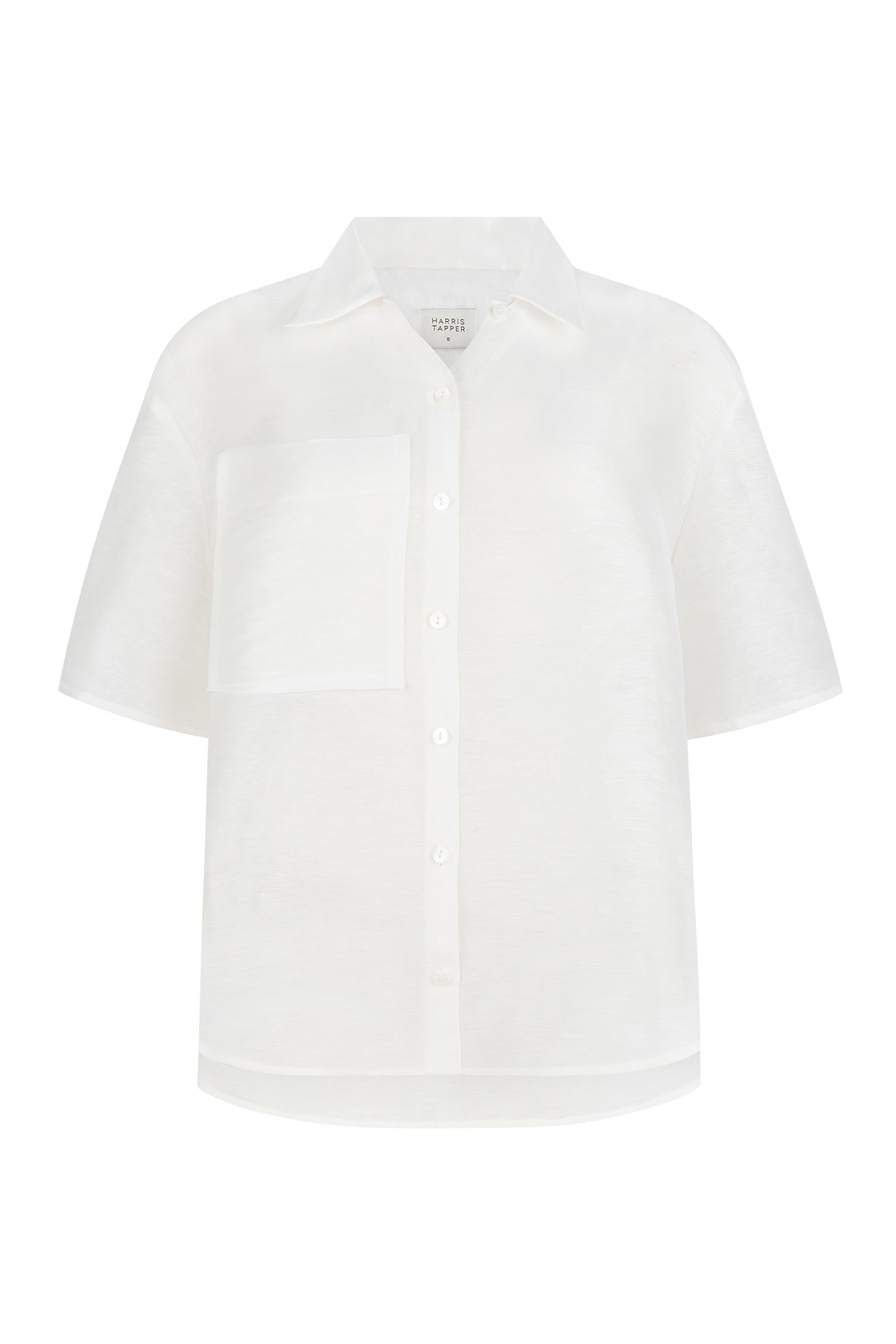 Brixton Shirt Ivory Silk