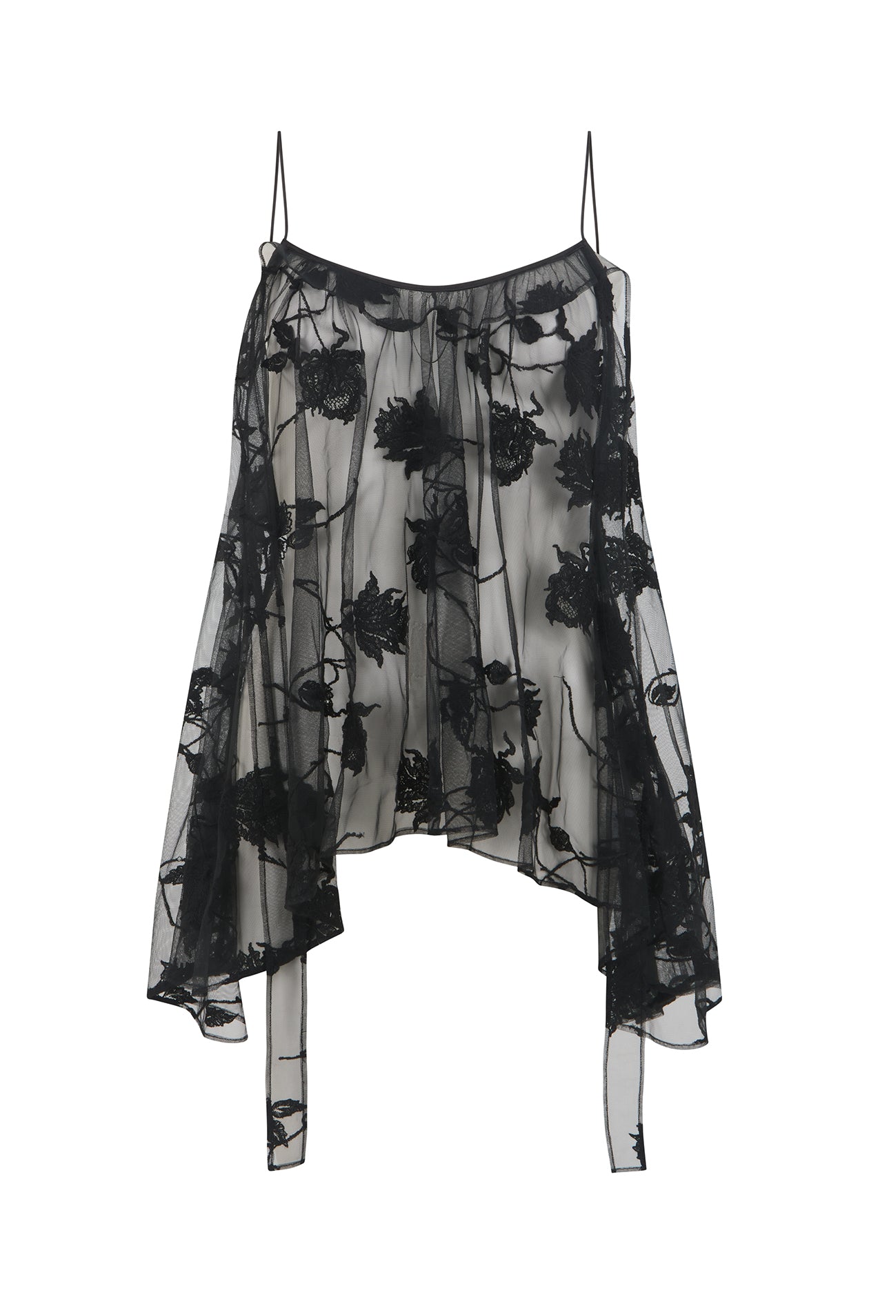 Park Top in Embroidered Tulle