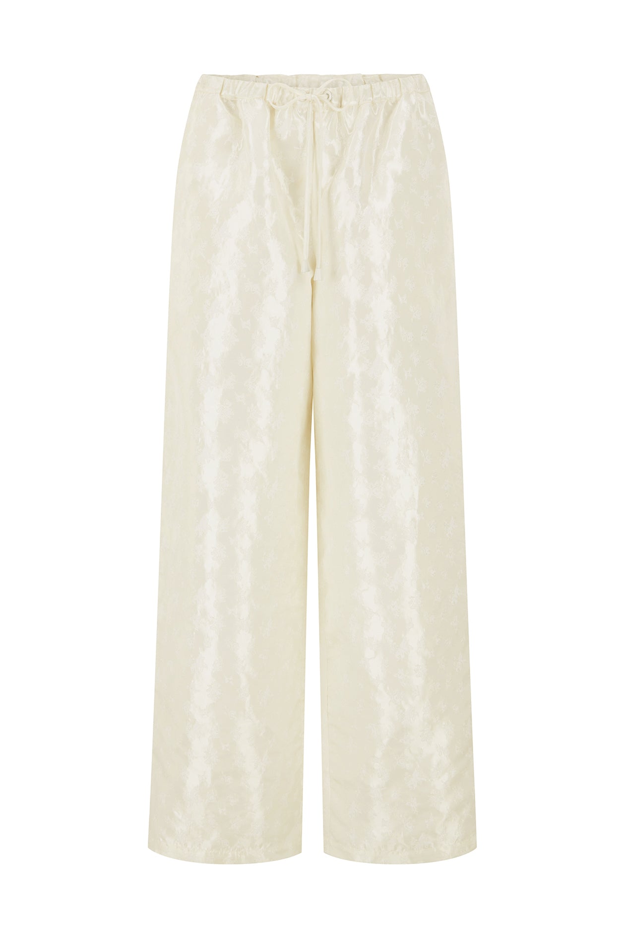 Drew Trouser in Embroidered Taffeta