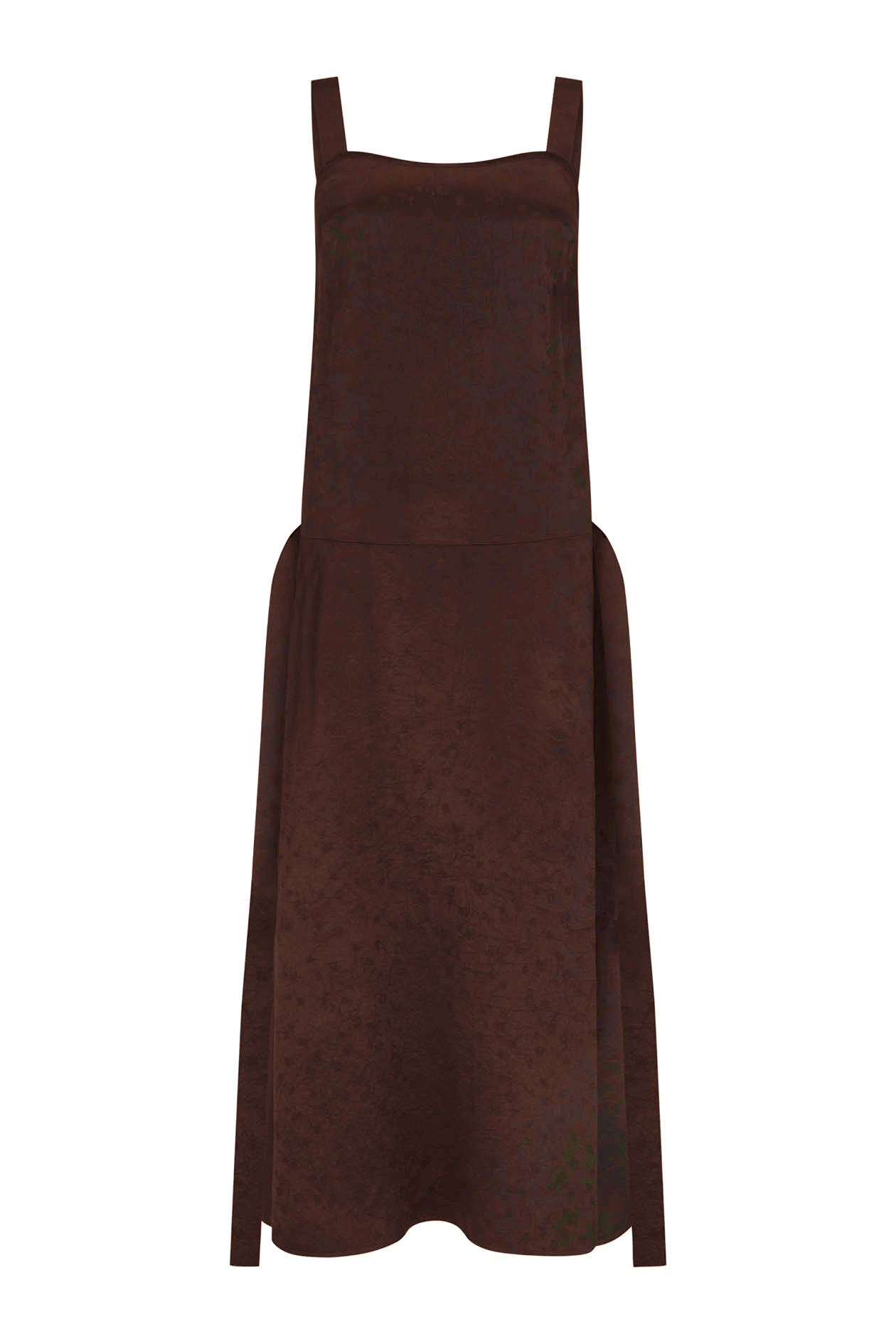 Wexer Dress in Satin Jacquard