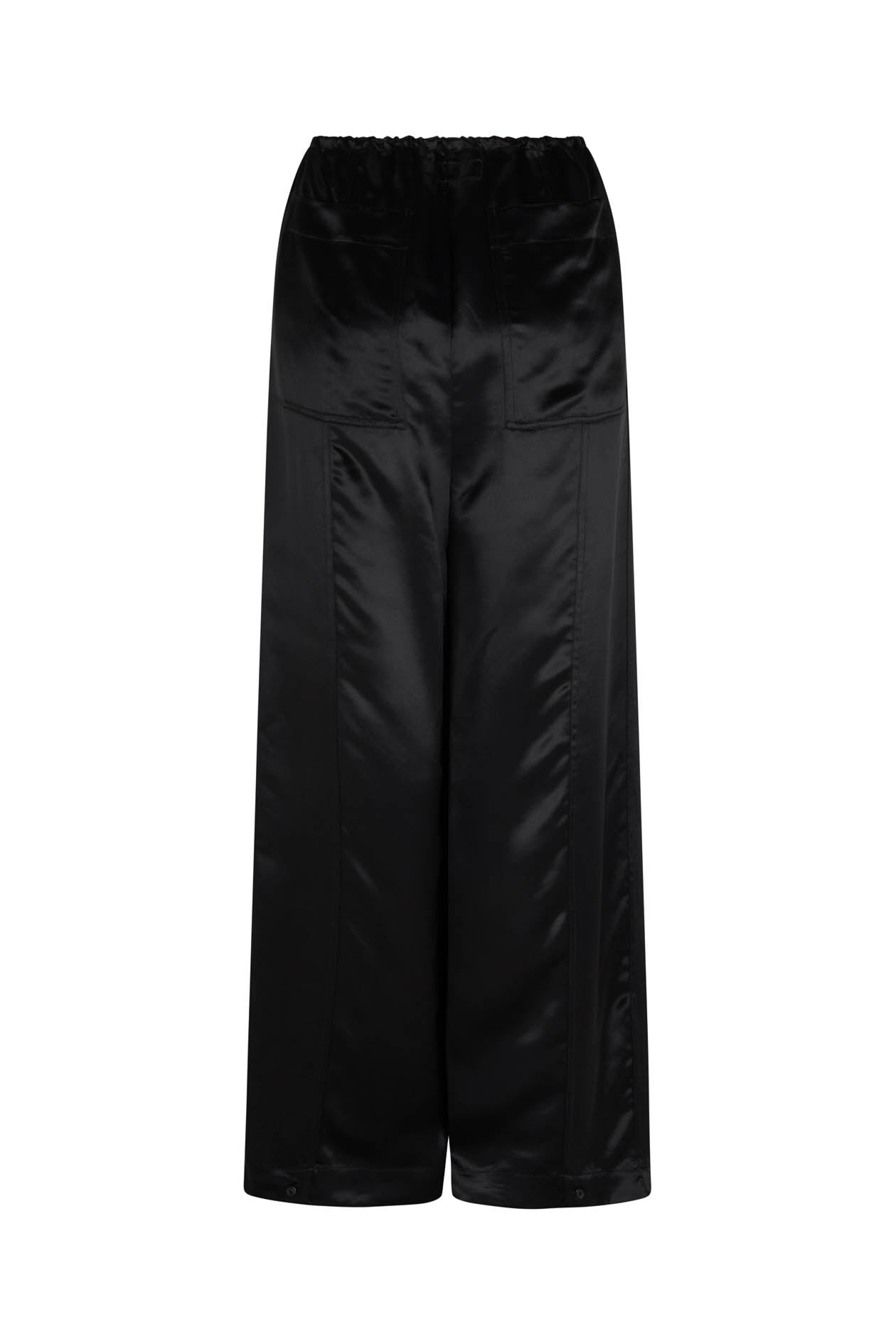 Tanaka Trouser Black Satin