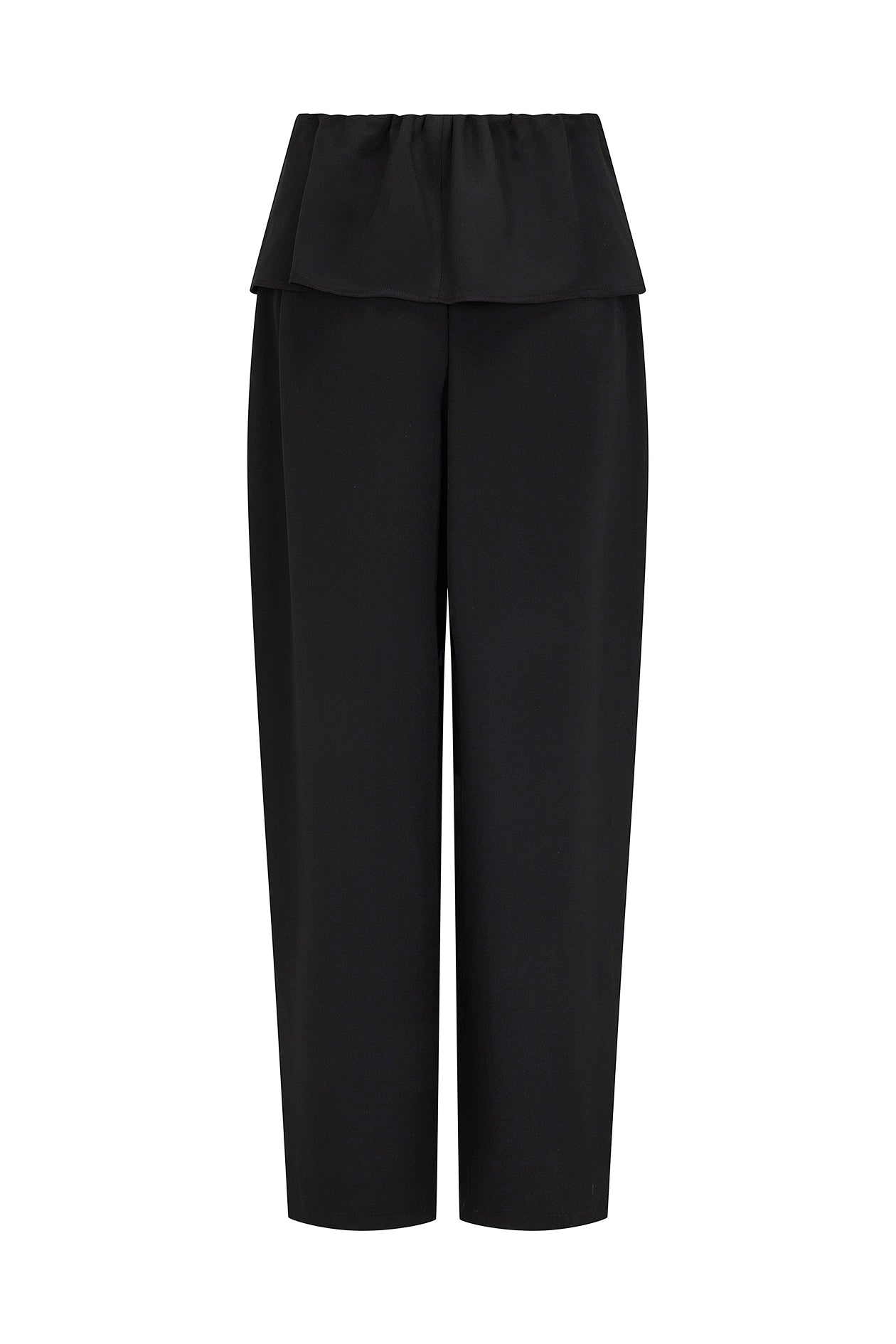 Pike Trouser Black Silk