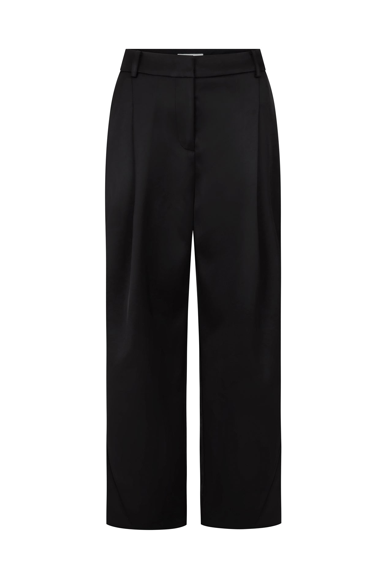 Abel Trouser Black Satin
