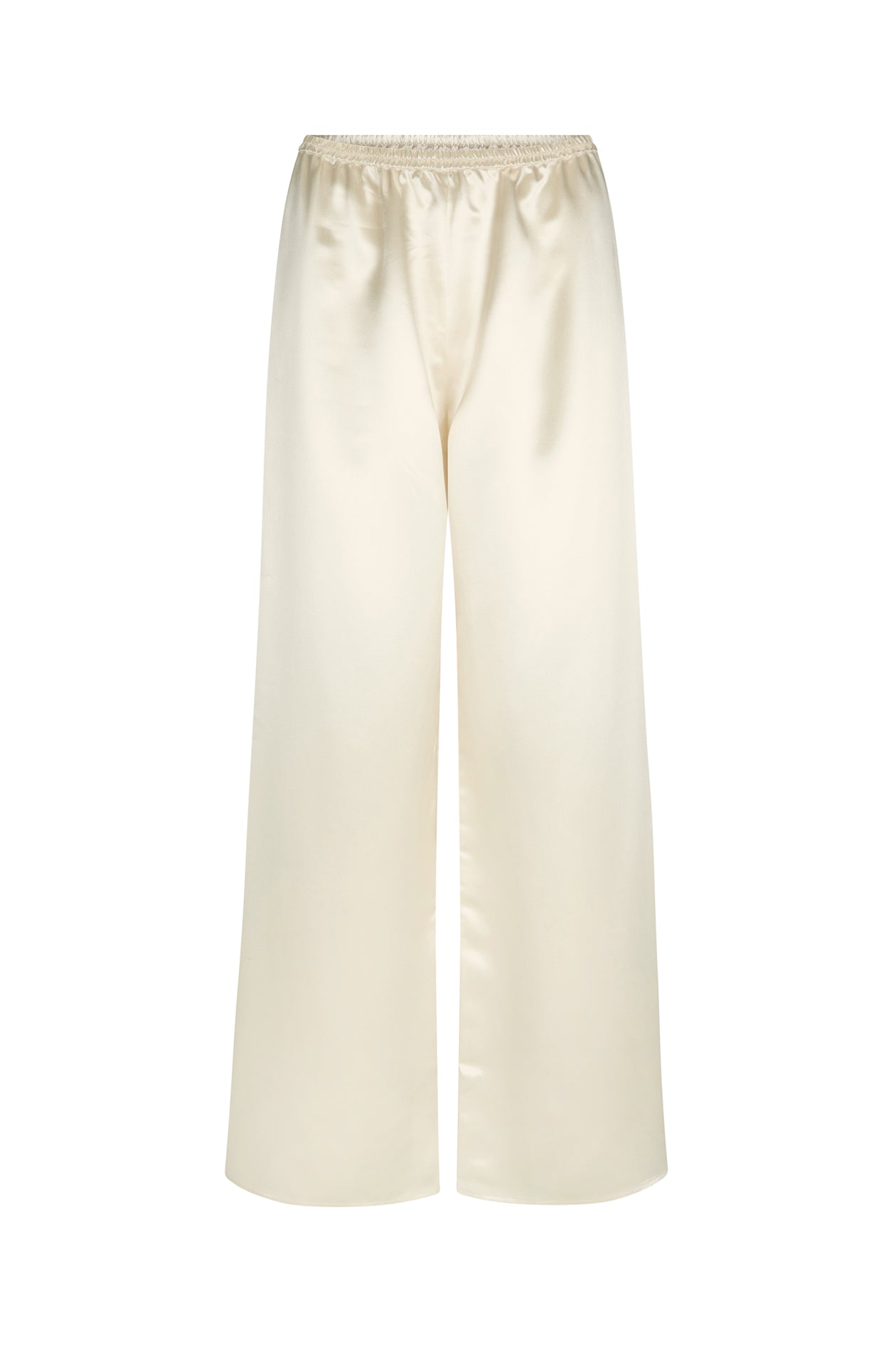 Irving Trouser Ivory Satin