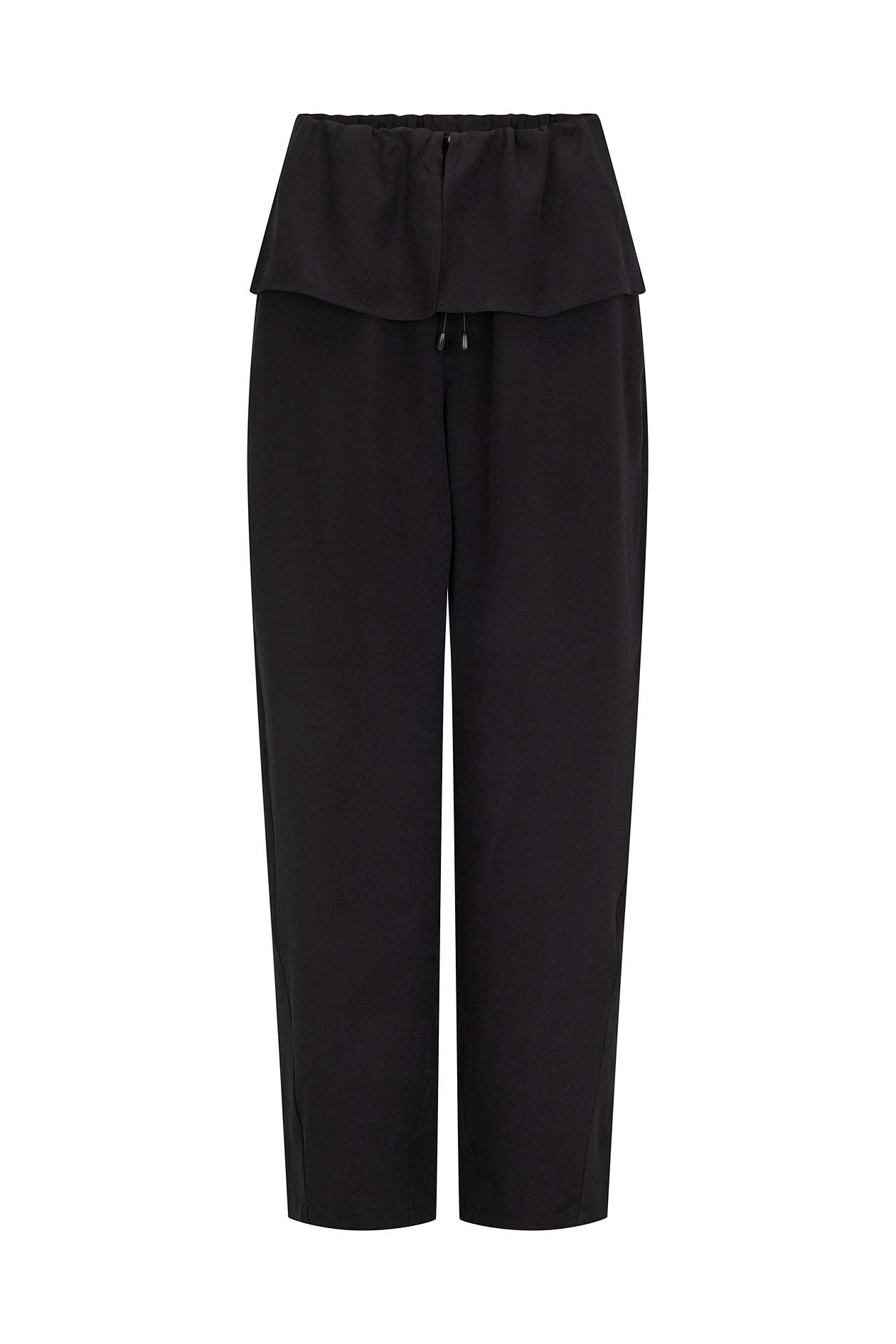 Pike Trouser Black Silk