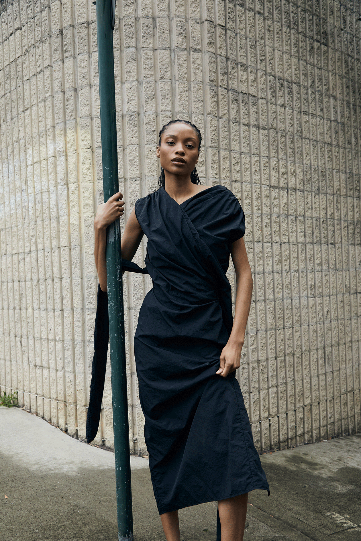 Chaimberlain Dress in Nylon – Harris Tapper Chaimberlain Dress in Nylon – Harris Tapper