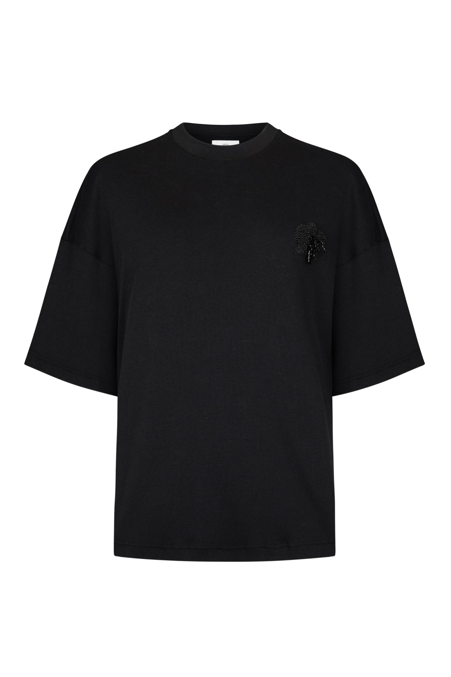 Beaded Orchid T-Shirt in Cotton