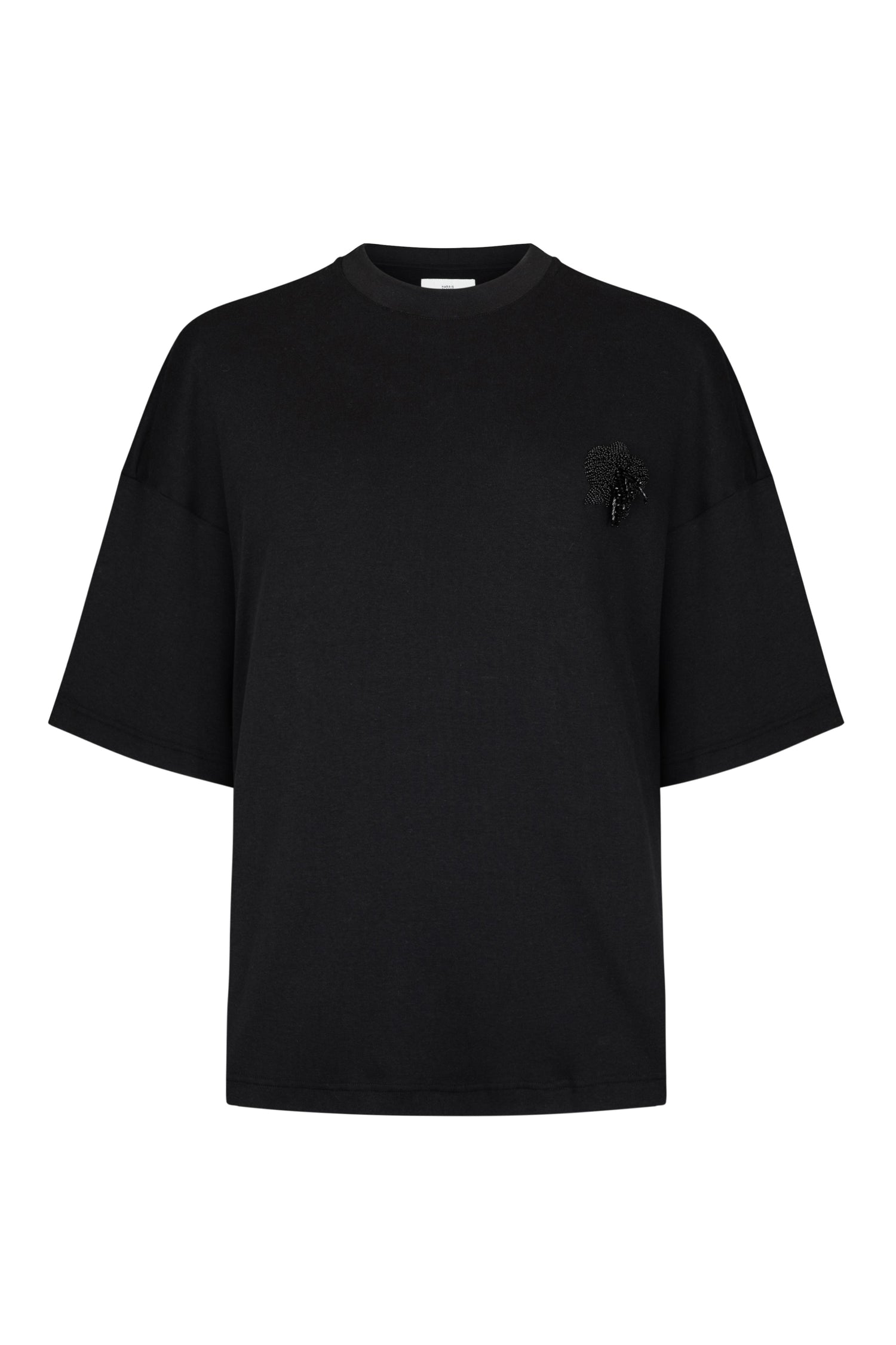 Beaded Orchid T-Shirt in Cotton