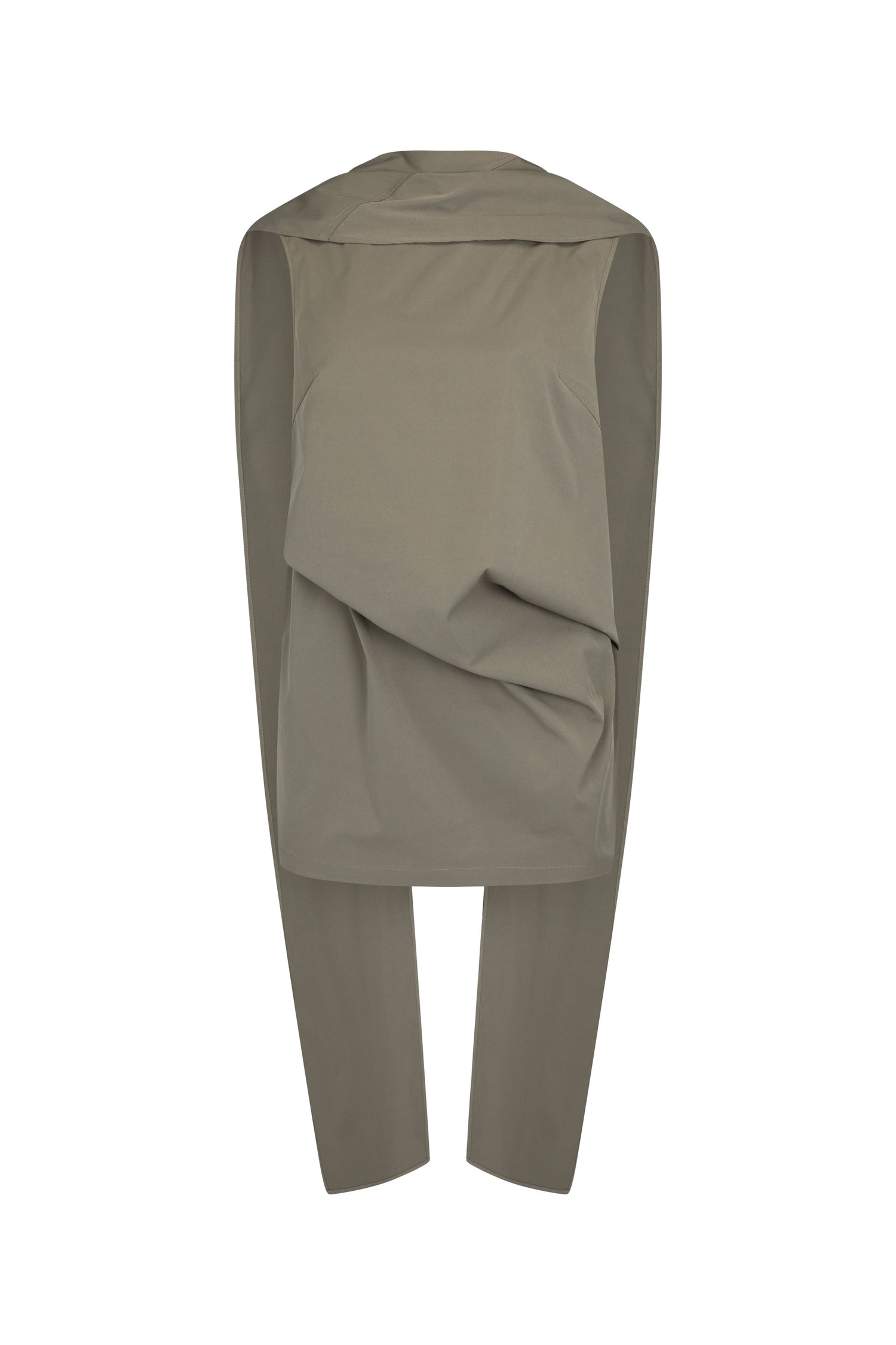 Laro Top in Tech Taffeta