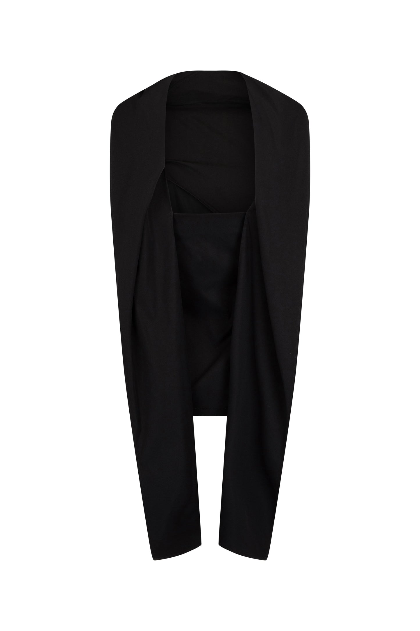 Laro Top in Tech Taffeta