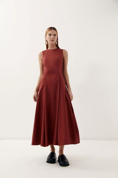 Marcus Dress Tomato