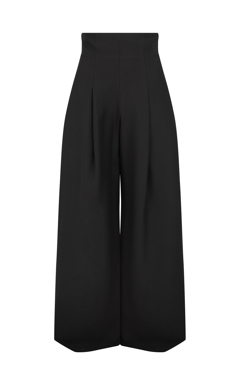 Kennedy Trouser Black Silk – Harris Tapper